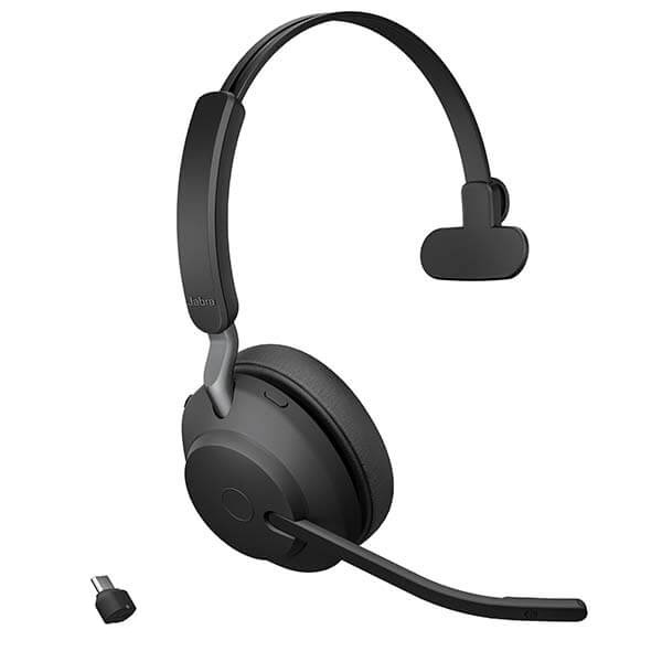 Jabra Evolve2 65, Link380c MS Mono Black	